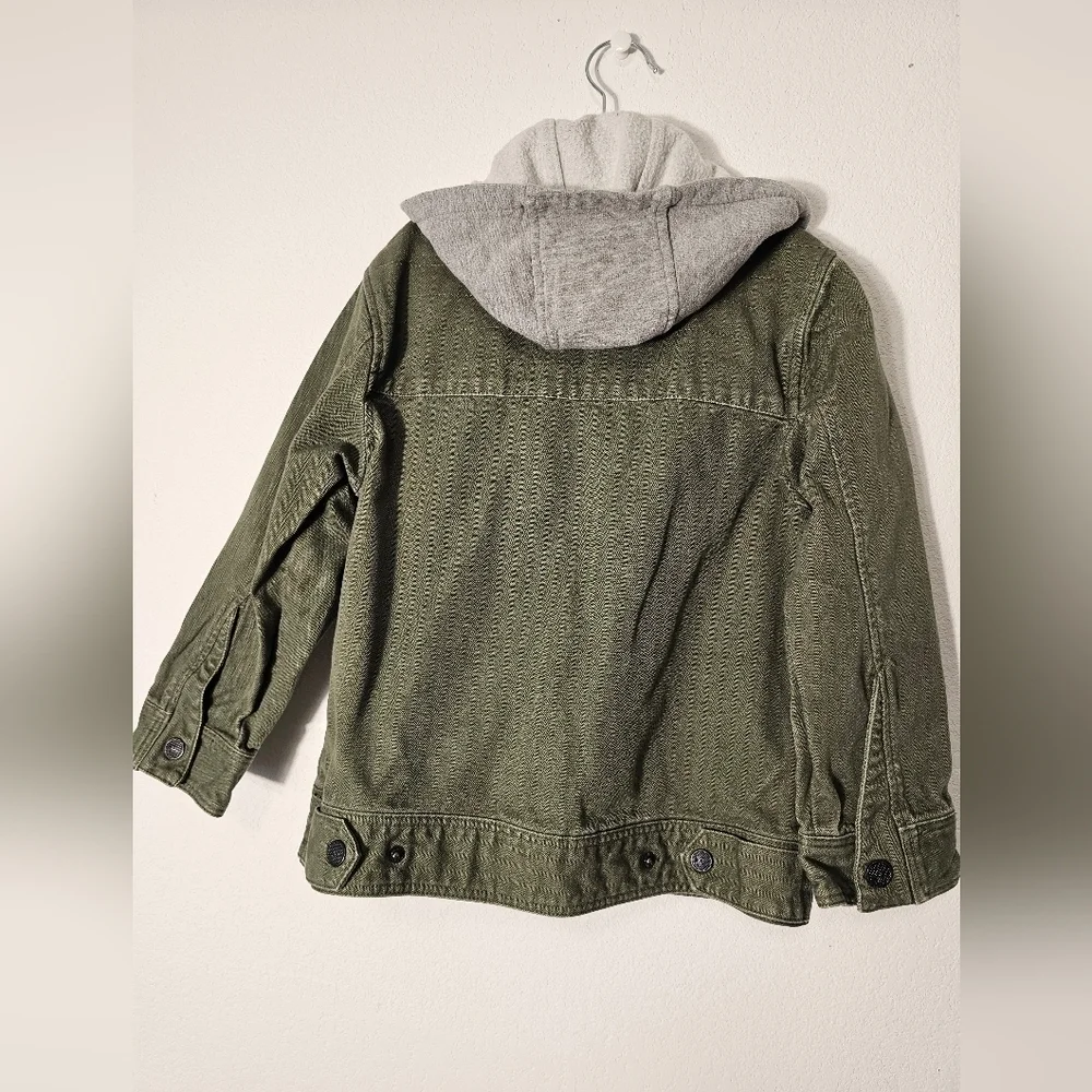 Shaun White Kids Green Hooded Jacket Size XS